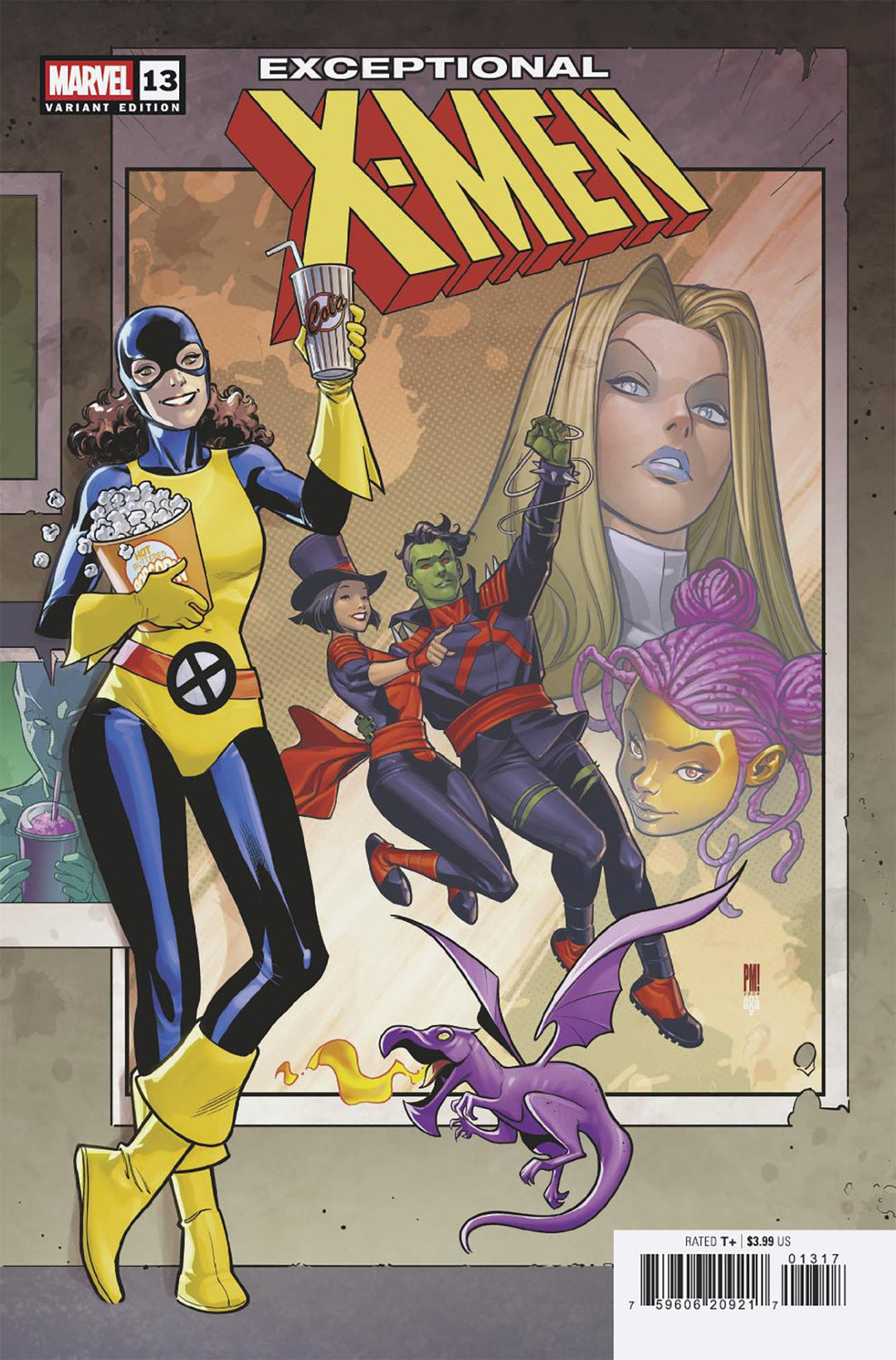 Exceptional X Men #13 25 Copy Paco Medina Variant