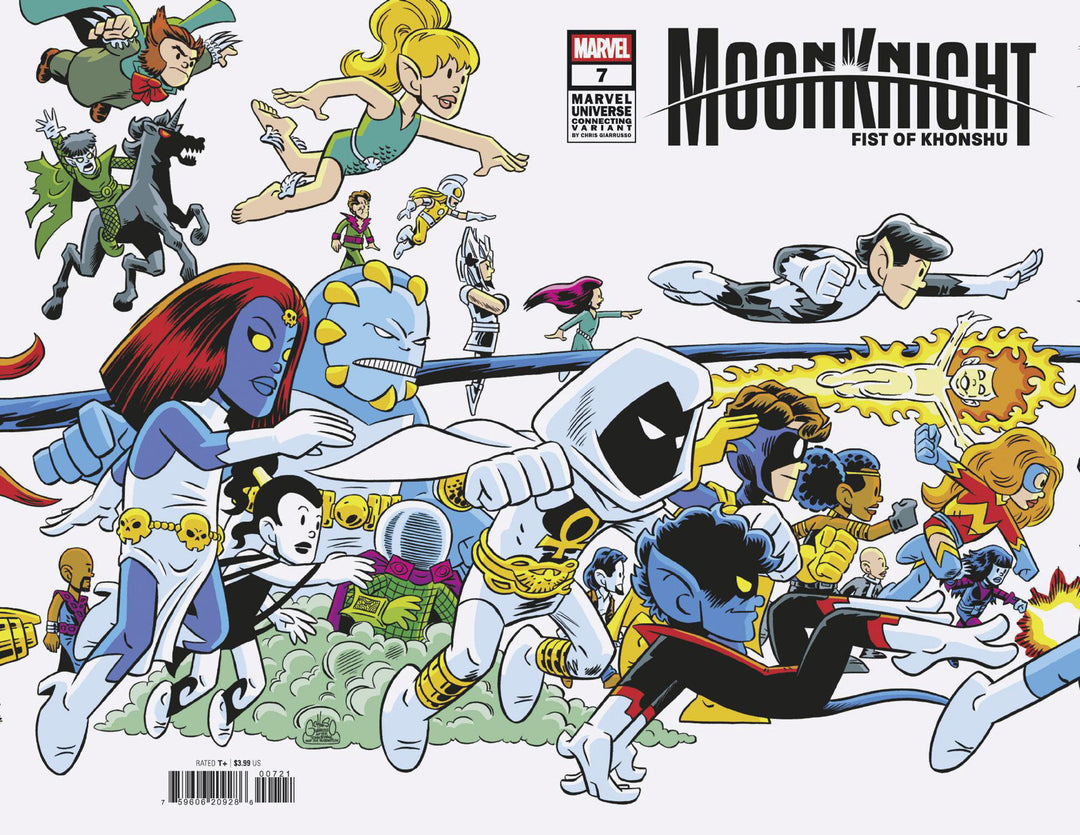 Moon Knight Fist Of Khonshu #7 Chris Giarrusso Marvel Universe Connecting Wrap Variant I