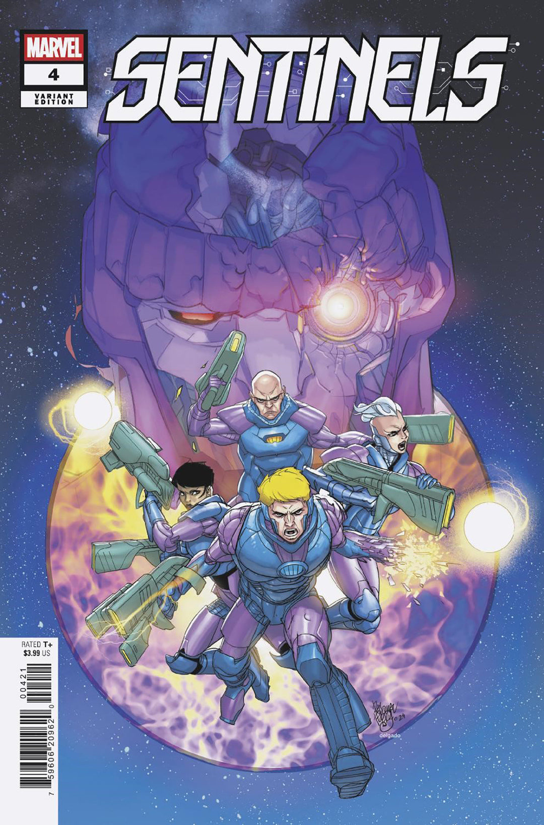 Sentinels #4 (Of 5) Pasqual Ferry Variant
