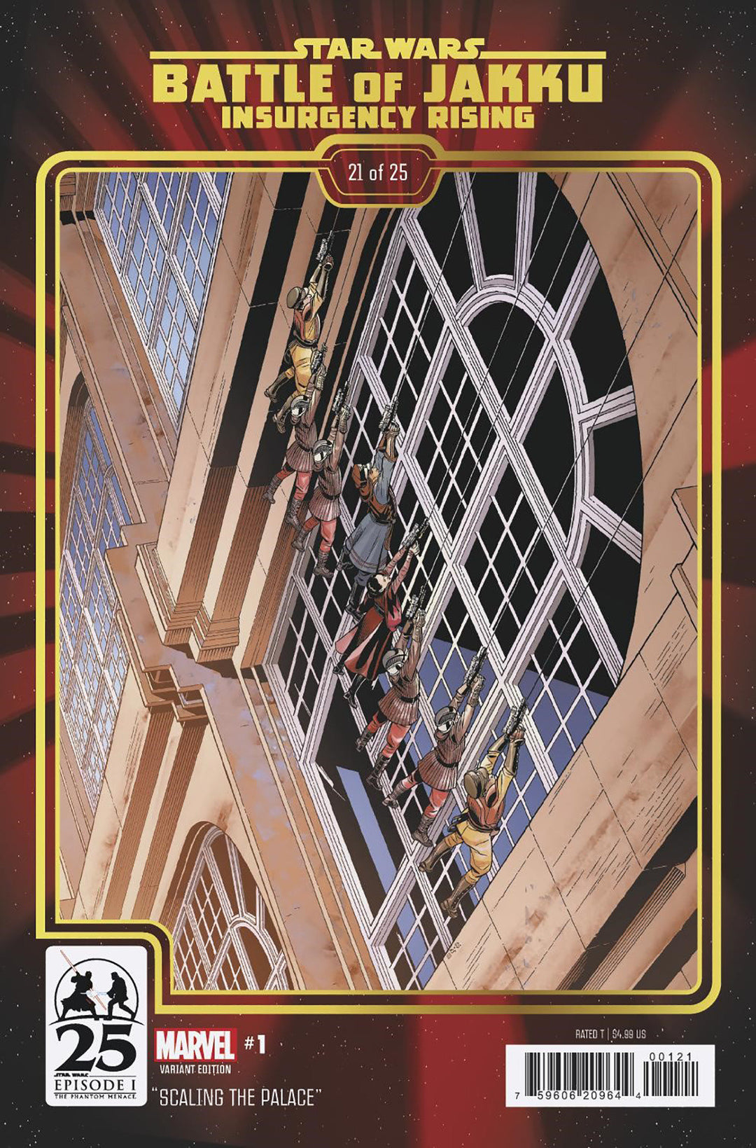 Star Wars Battle Of Jakku Insurgency Rising #1 Chris Sprouse The Phantom Menace 25th Anniversary Variant