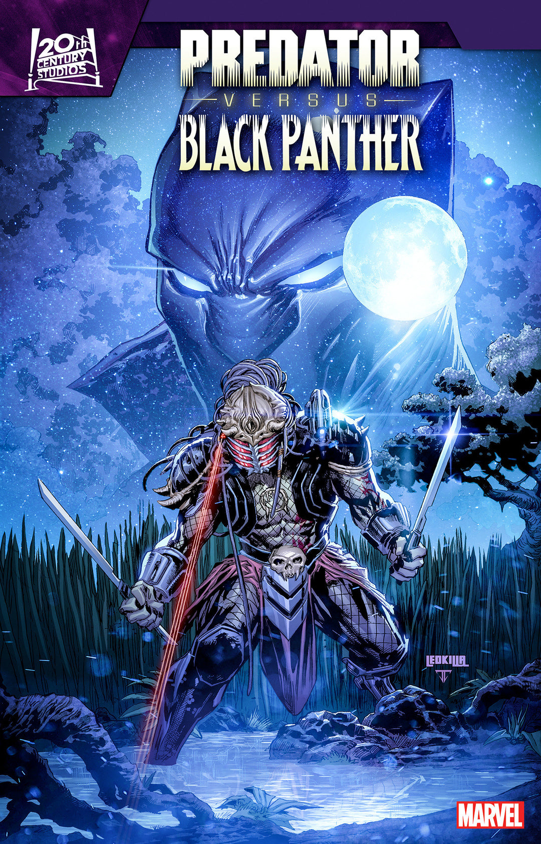 Predator vs Black Panther #4 Ken Lashley Variant