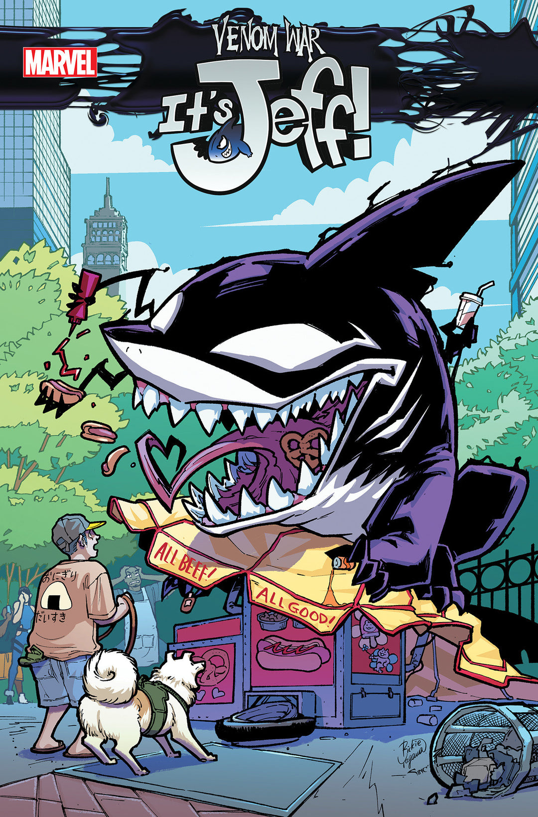 Venom War Its Jeff #1 25 Copy Rickie Yagawa Variant