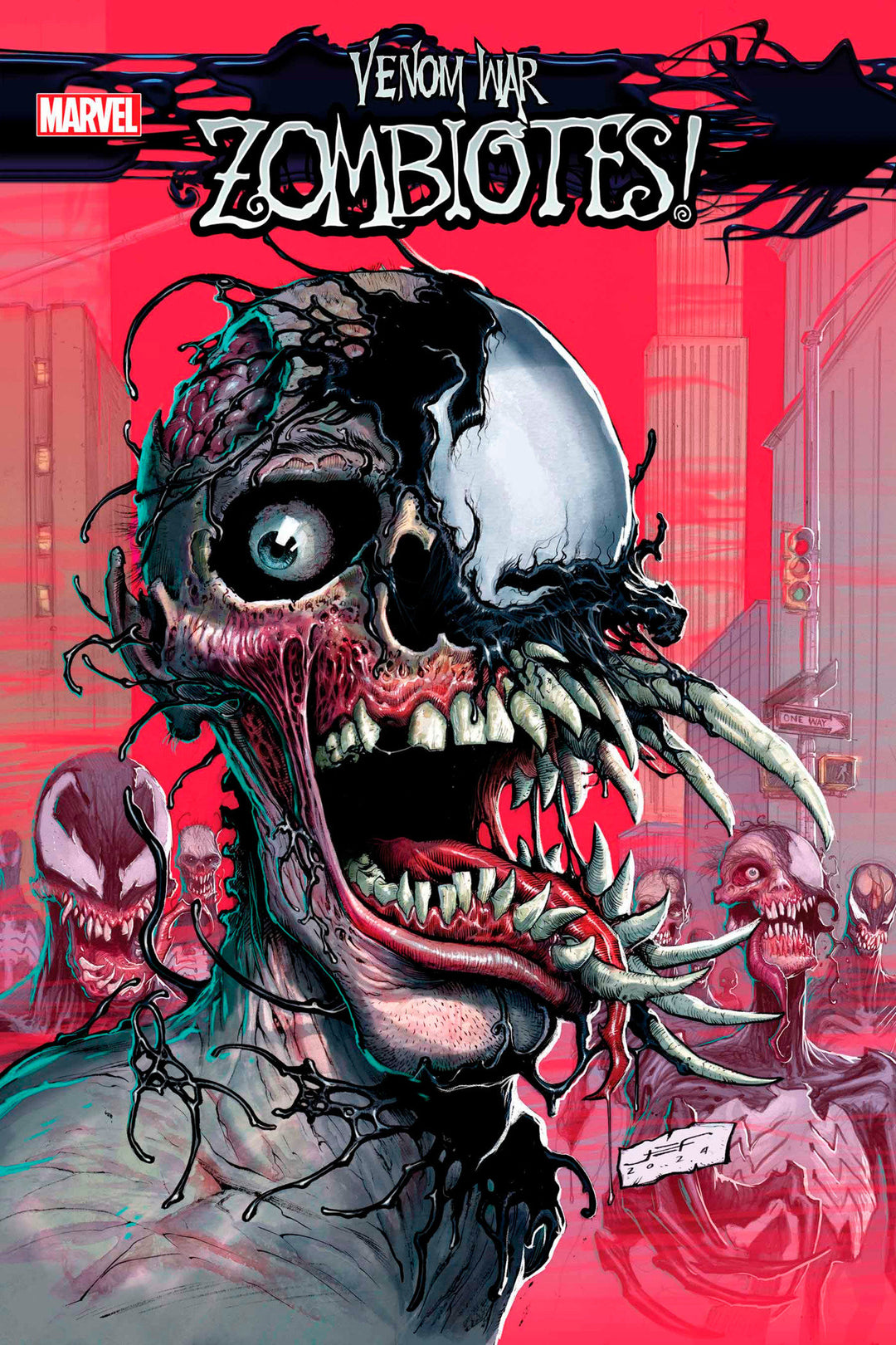 Venom War Zombiotes #1