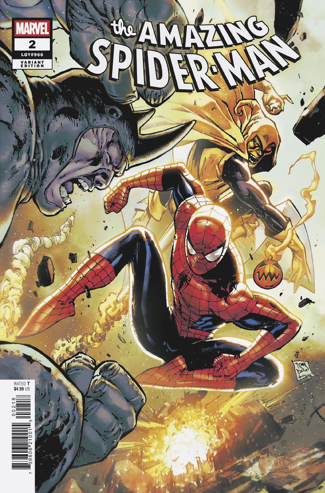 Amazing Spider-Man #2 25 Copy Tony Daniel Variant