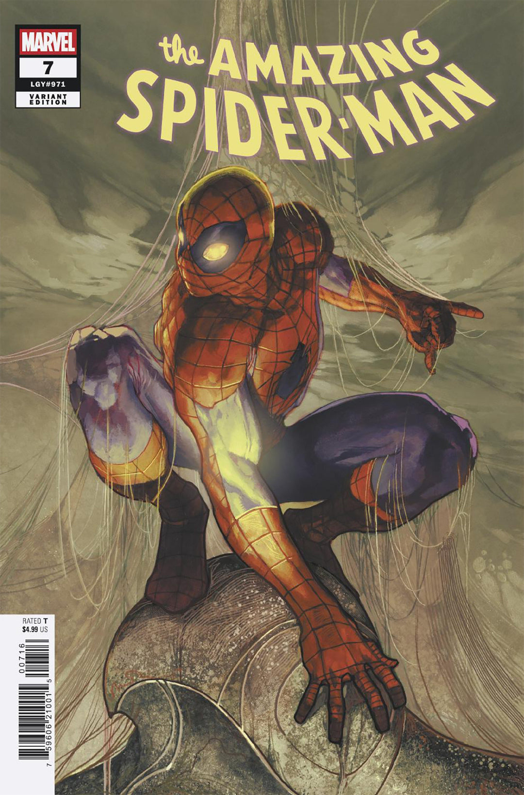 Amazing Spider-Man #7 25 Copy Simone Bianchi Variant