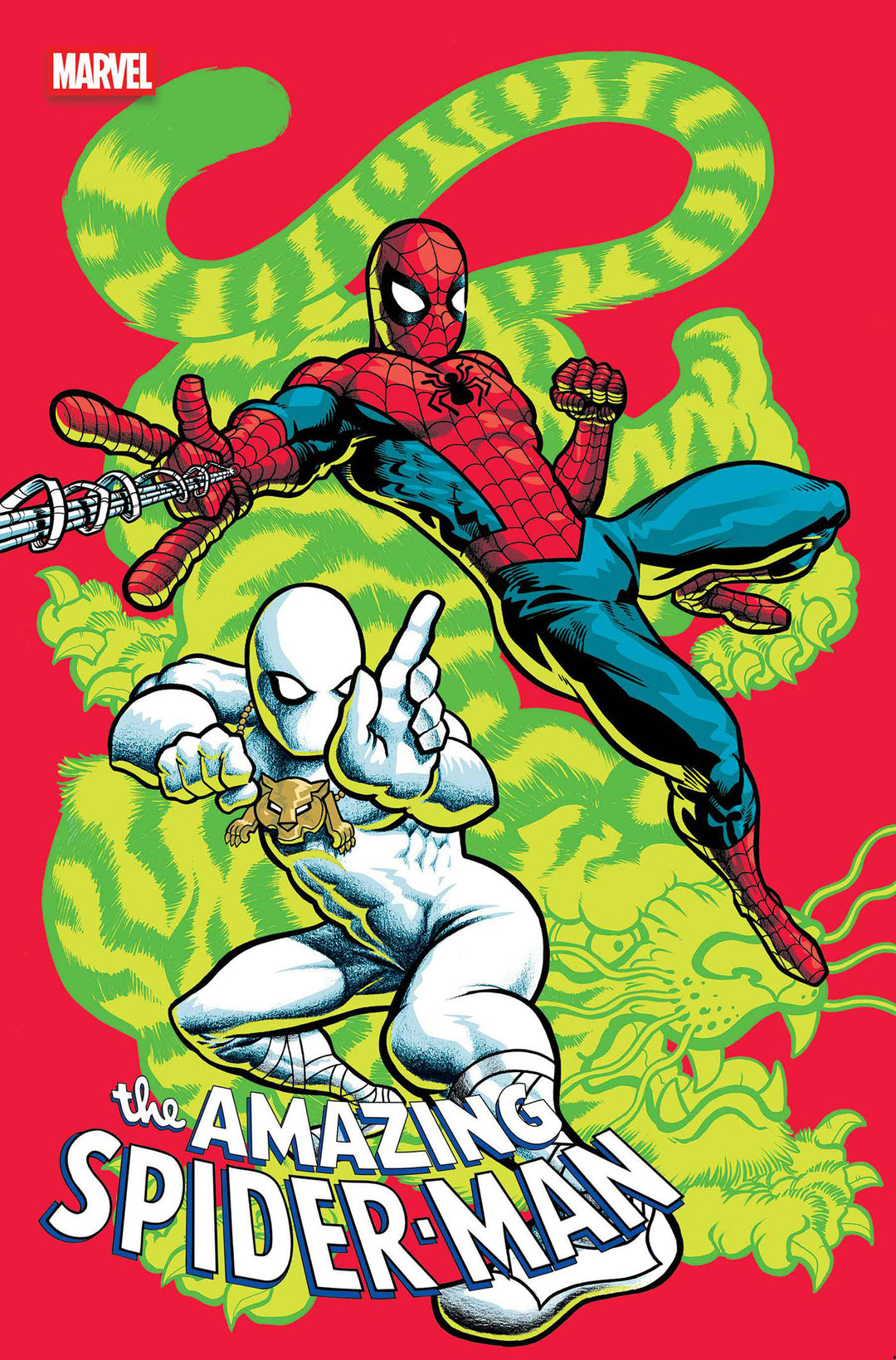 Amazing Spider Man #13 J Gonzo White Tiger Team Up Variant