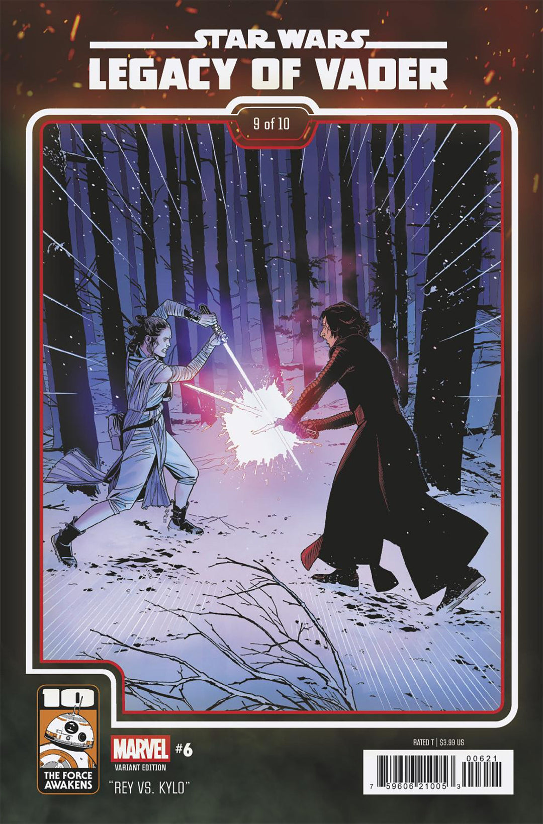 Star Wars Legacy Of Vader #6 Chris Sprouse Force Awakens 10th Anniversary Variant