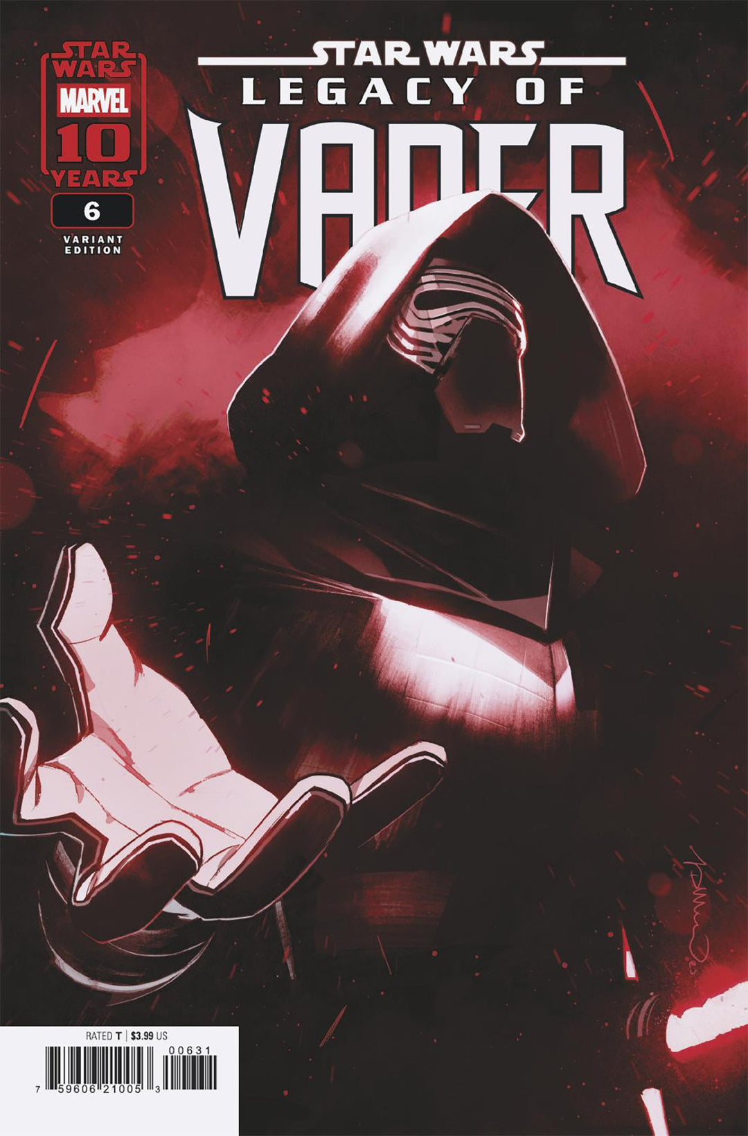 Star Wars Legacy Of Vader #6 Simone Di Meo Variant