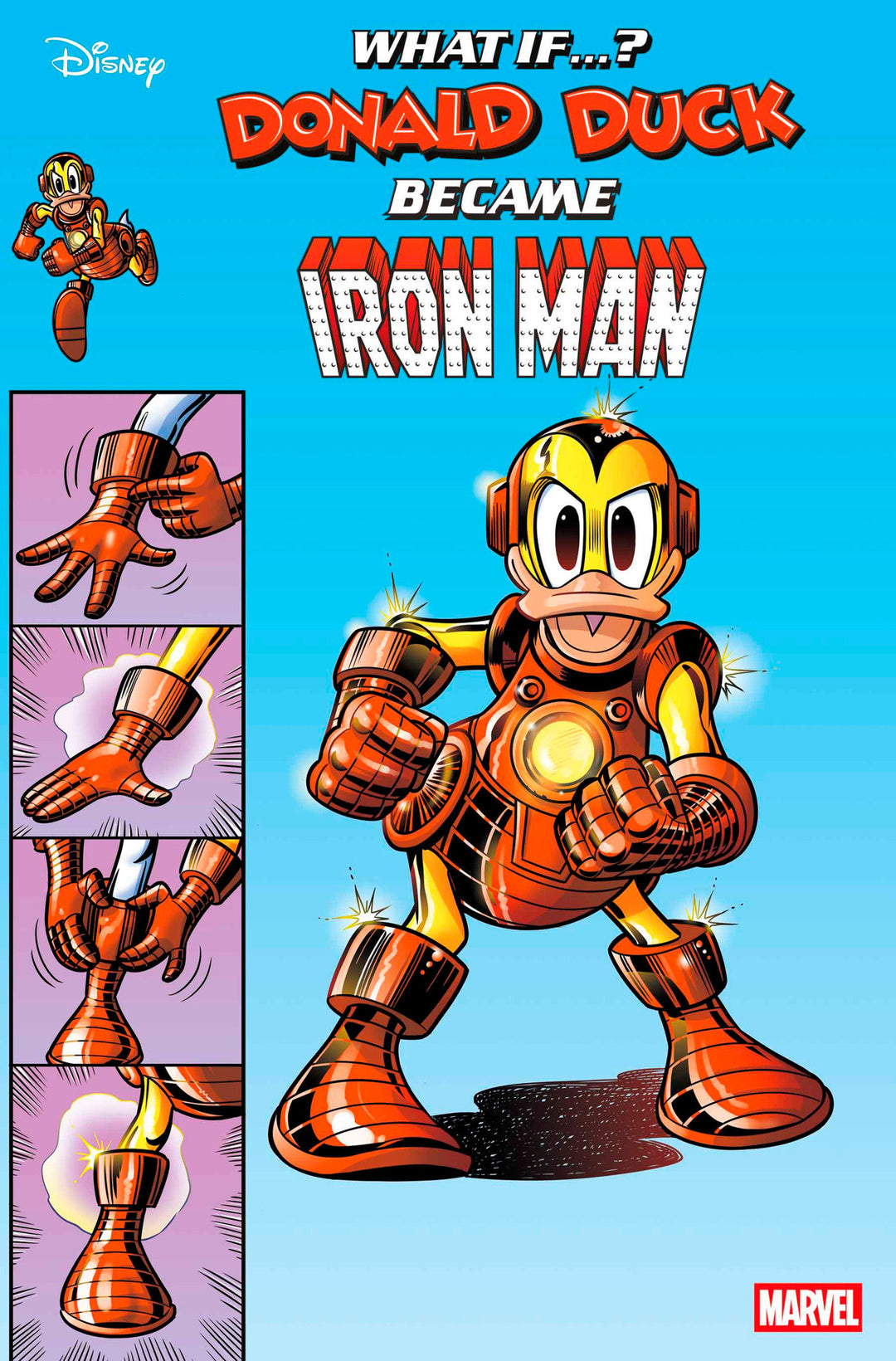 Marvel Disney What If Donald Duck Became Iron Man #1
