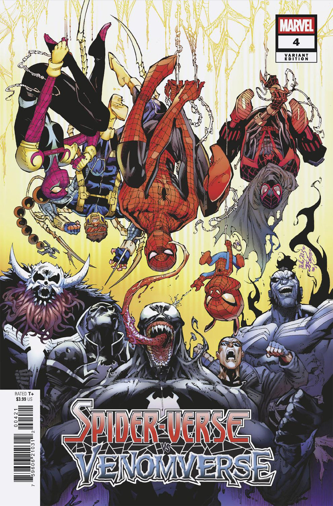 Spider-Verse vs Venomverse #4 Netho Diaz Variant