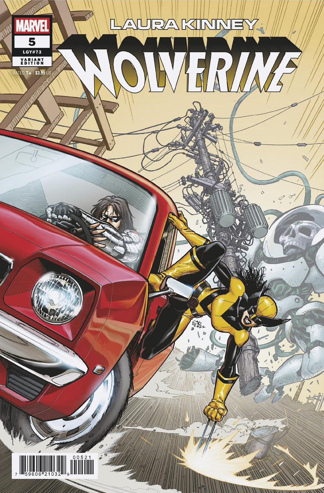 Laura Kinney Wolverine #5 E J Su Variant