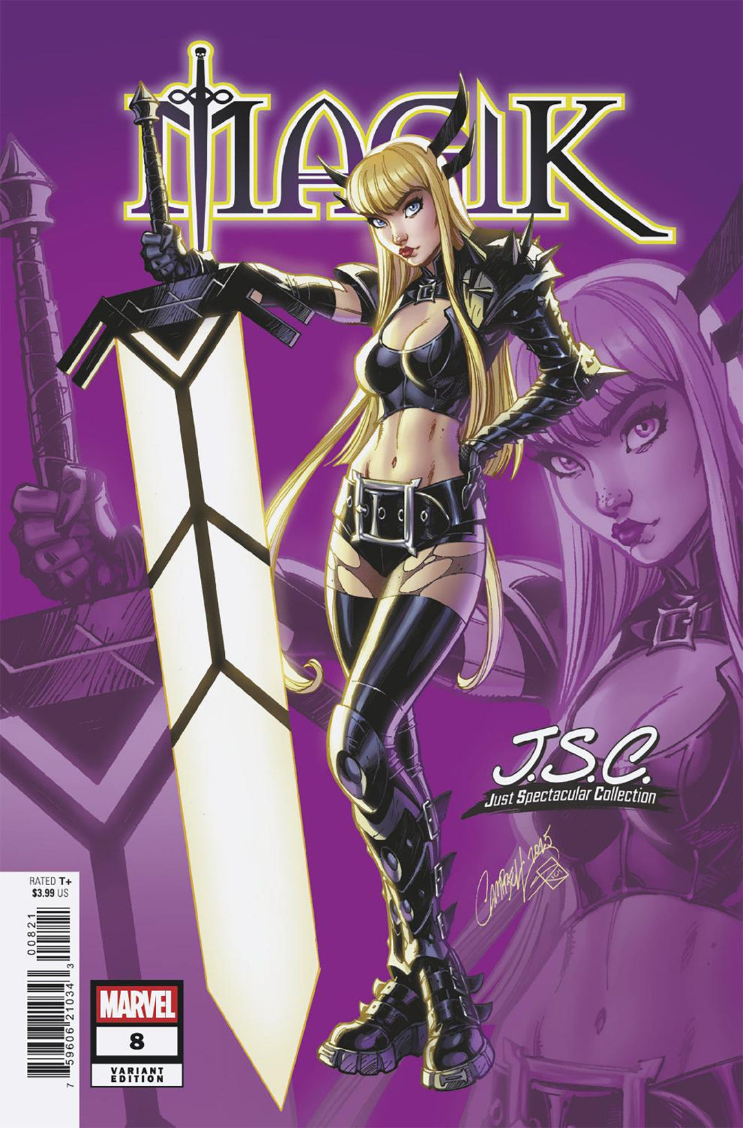 Magik #8 J Scott Campbell Just Spectacular Collection Variant