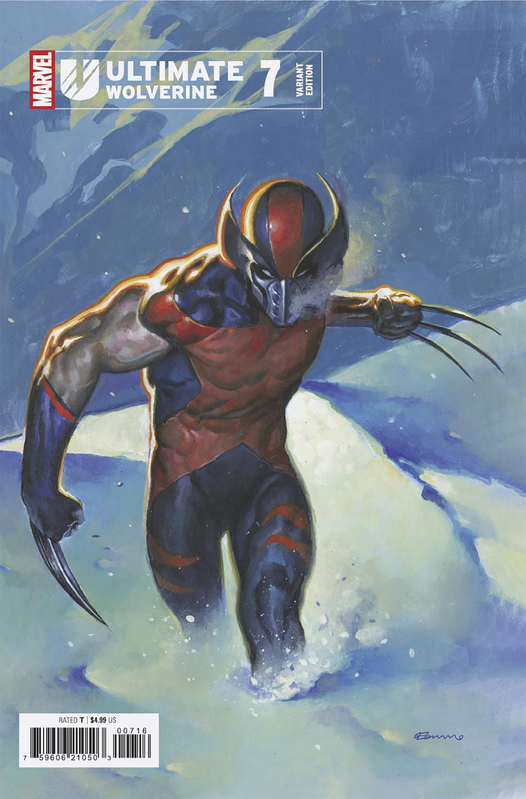 Ultimate Wolverine #7 25 Copy Fabrizio De Tommaso Variant