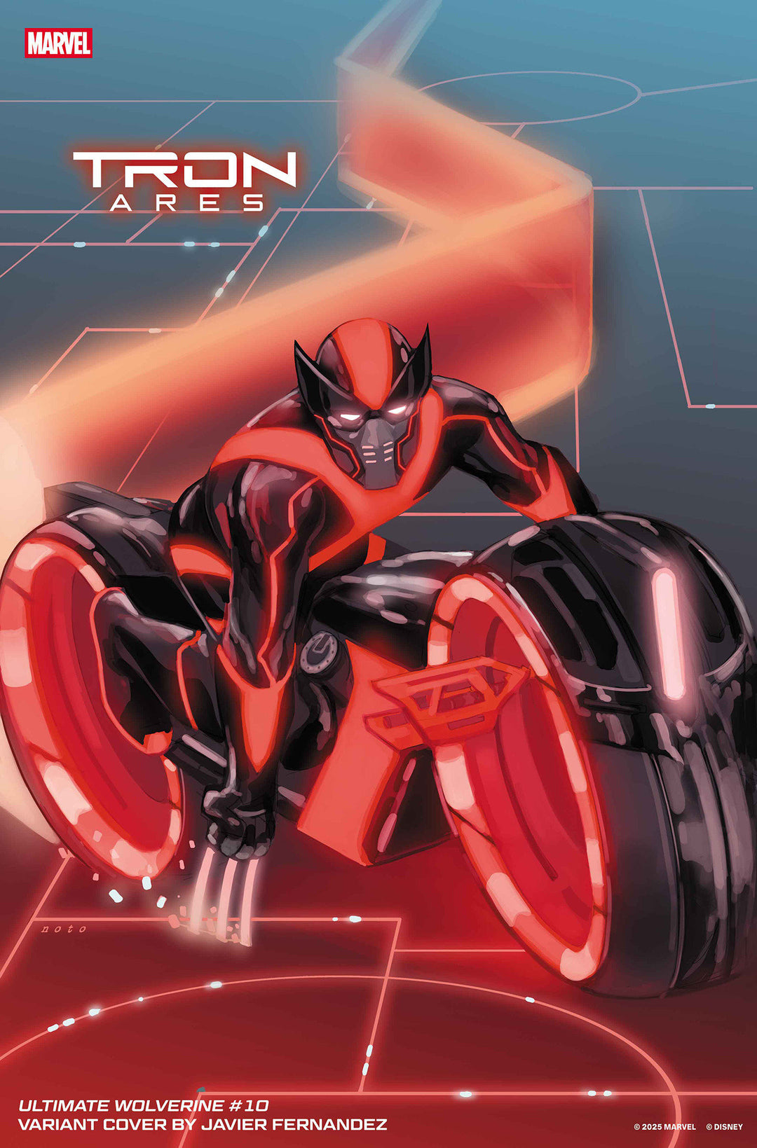 Ultimate Wolverine #10 Phil Noto Tron Ares Variant