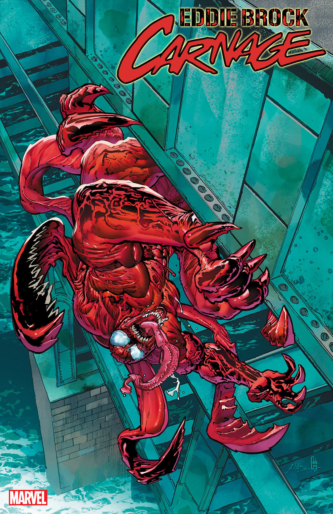 Eddie Brock Carnage #1 25 Copy Andrei Bressan Variant