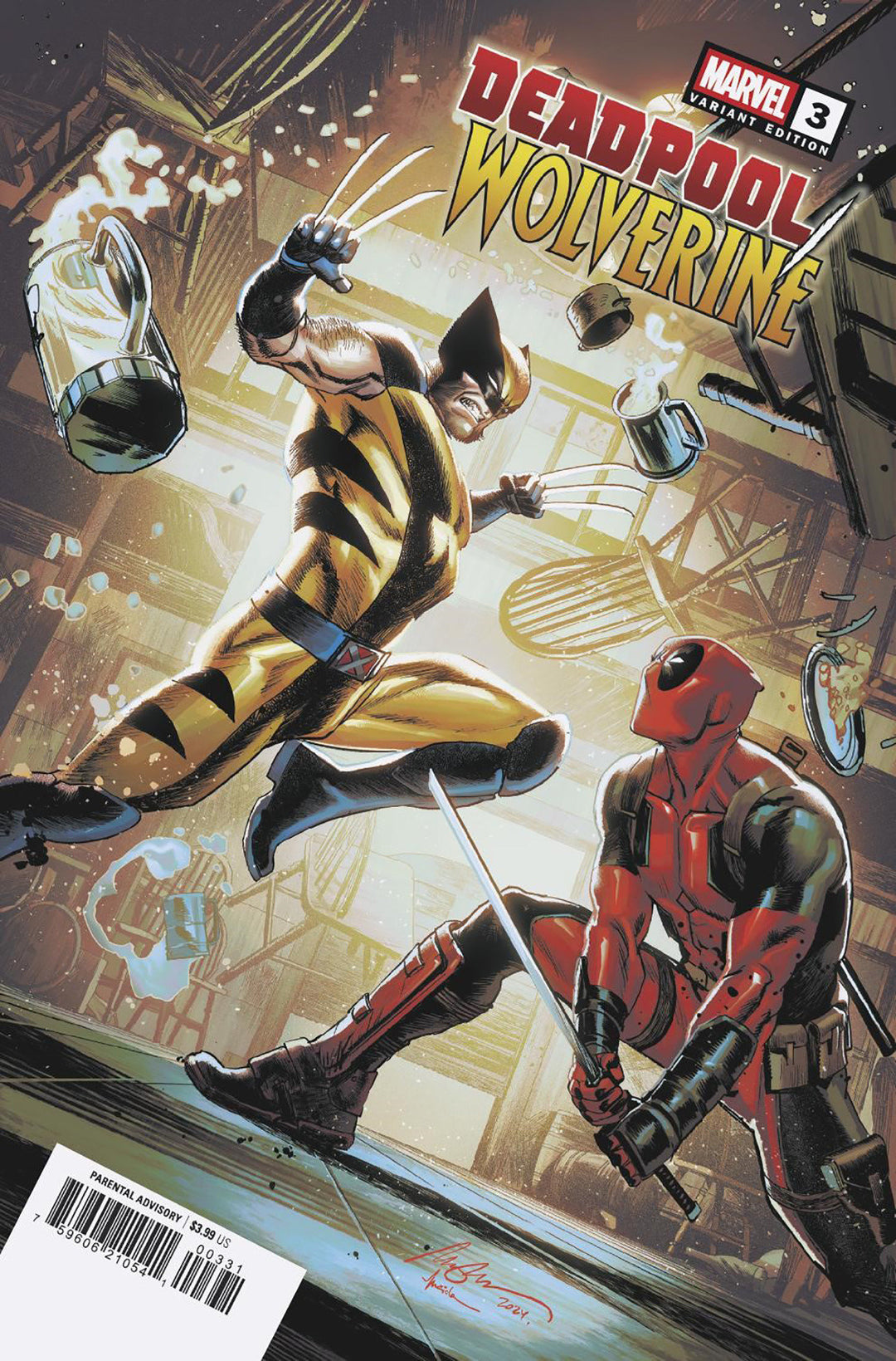 Deadpool Wolverine #3 25 Copy Rafael Albuquerque Variant