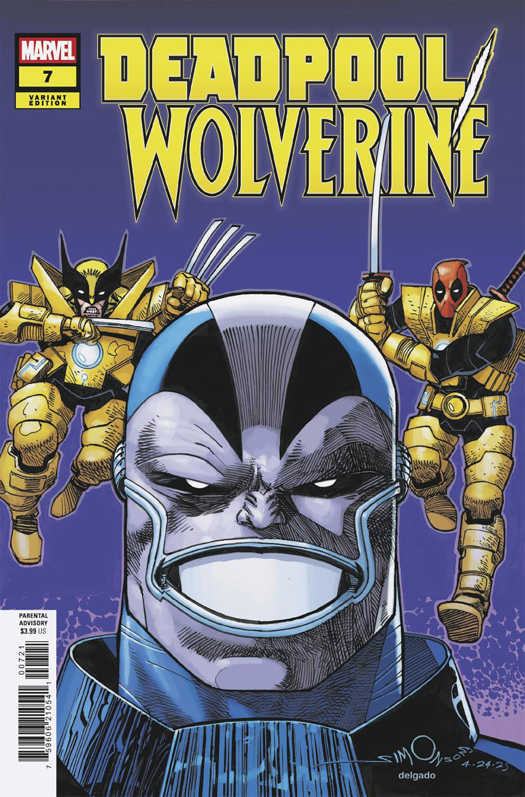 Deadpool Wolverine #7 Walt Simonson Variant