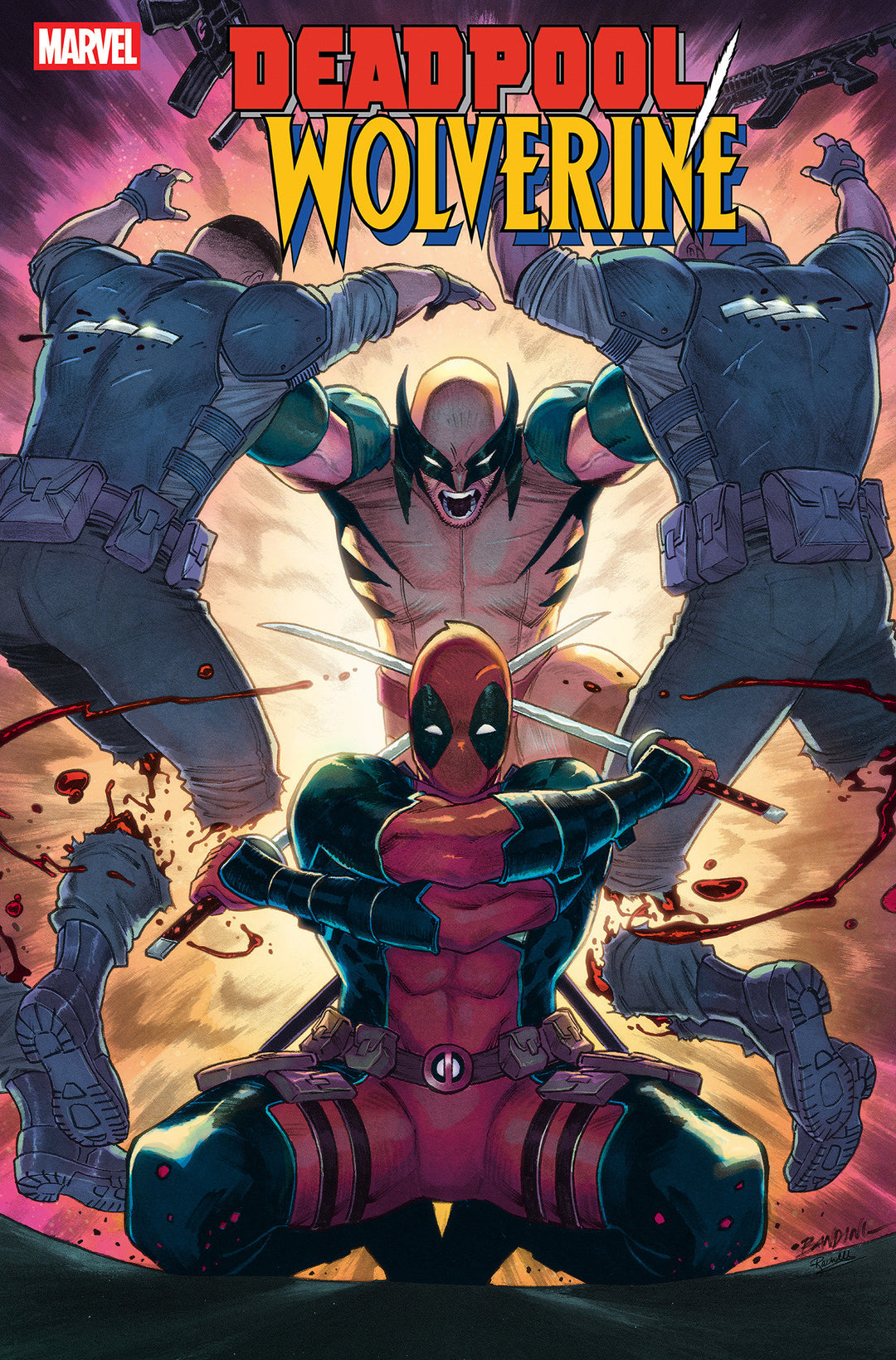 Deadpool/Wolverine #9 25 Copy Michele Bandini Variant