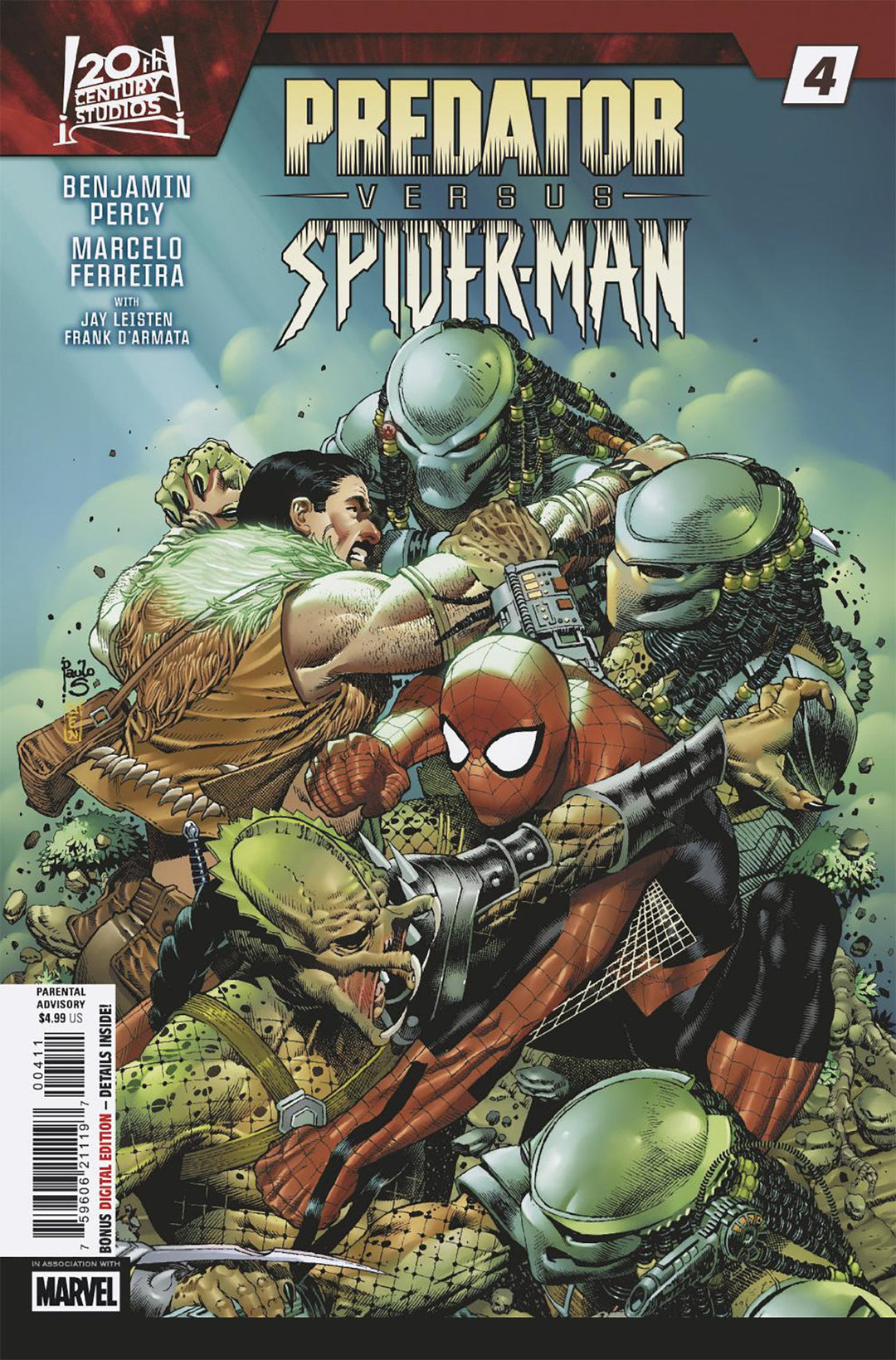 Predator vs Spider-Man #4