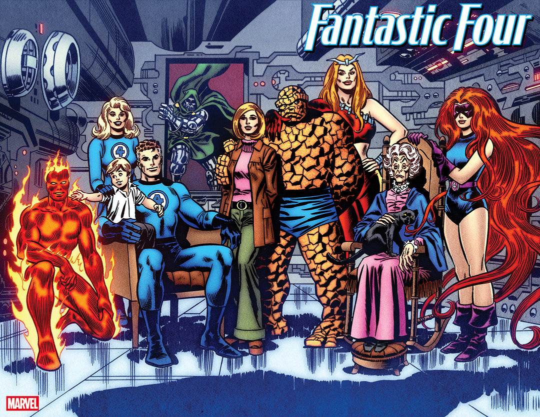 Fantastic Four #1 50 Copy John Buscema Remastered Variant
