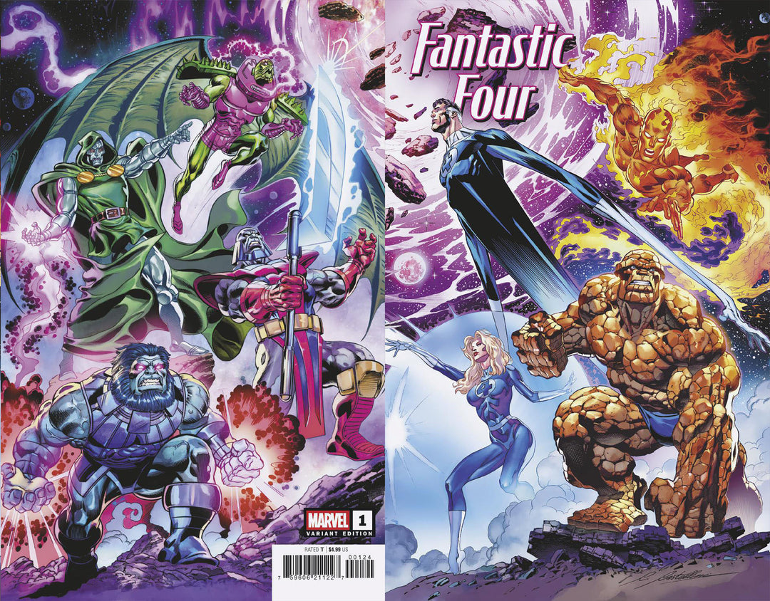 Fantastic Four #1 25 Copy Claudio Castellini Wraparound Variant