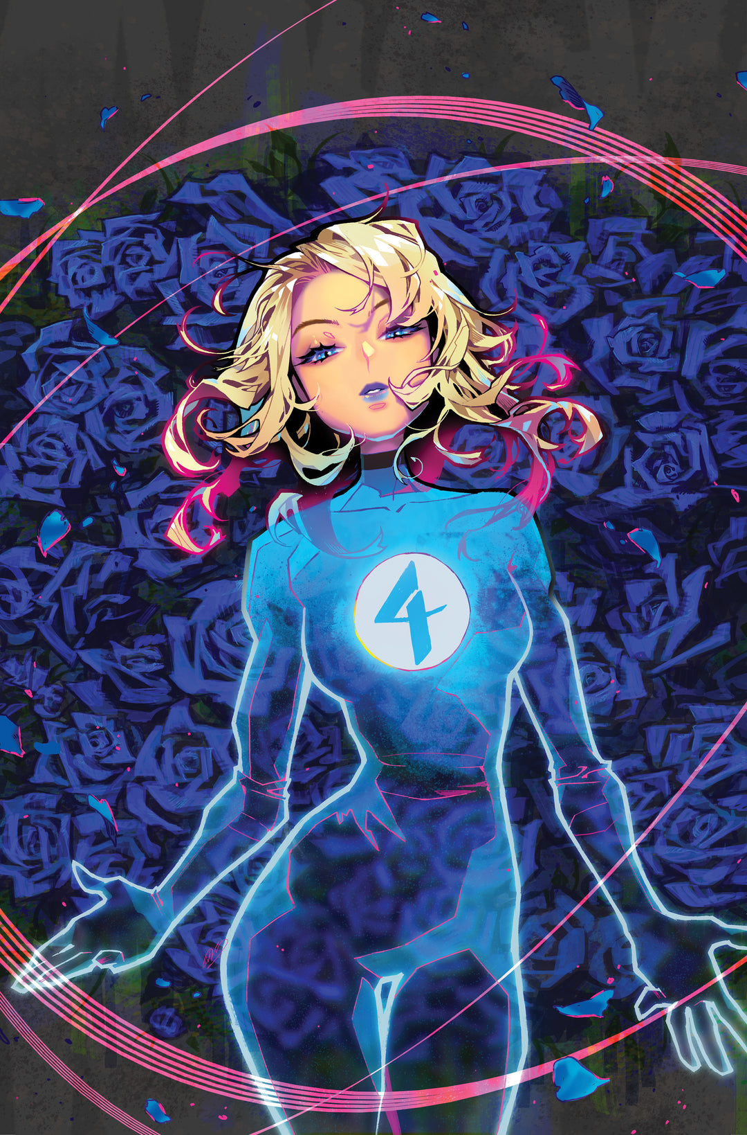 Fantastic Four #2 50 Copy Rose Besch Full Art Variant