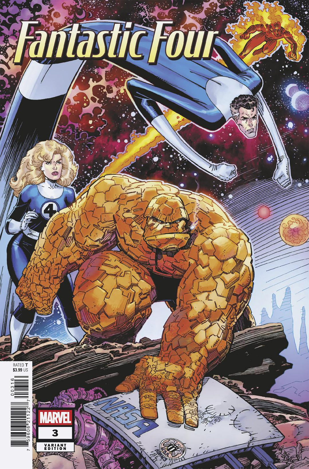 Fantastic Four #3 50 Copy Arthur Adams Hidden Gem Variant