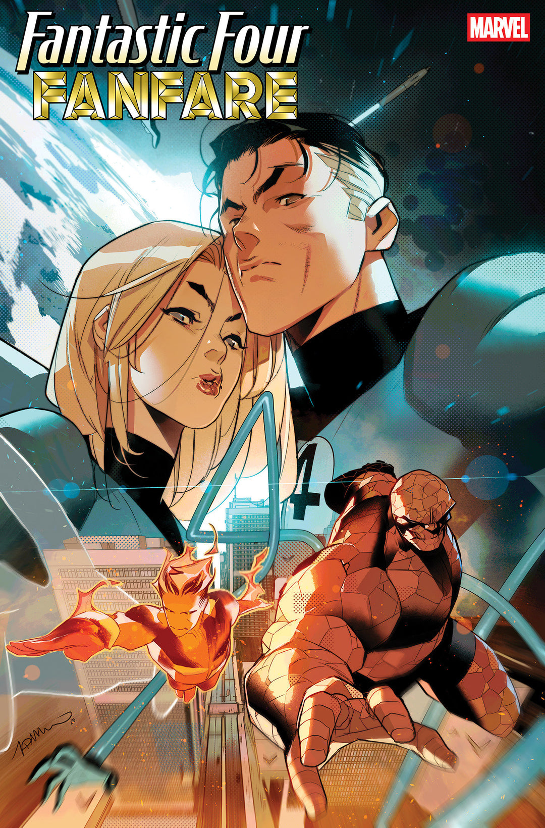Fantastic Four Fanfare #1 25 Copy Nick Bradshaw Variant