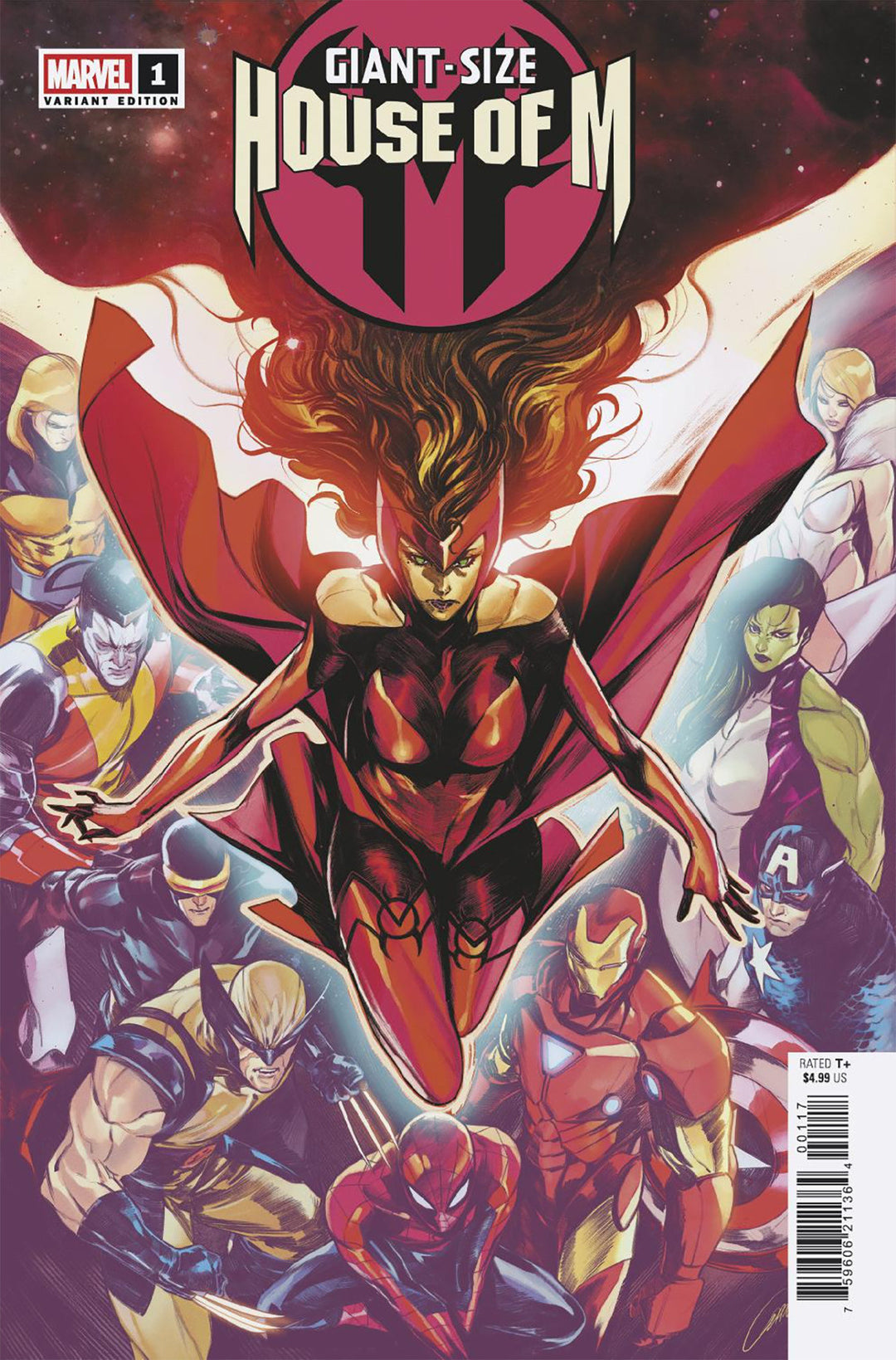 Giant-Size House Of M #1 25 Copy Alessandro Cappuccio Variant