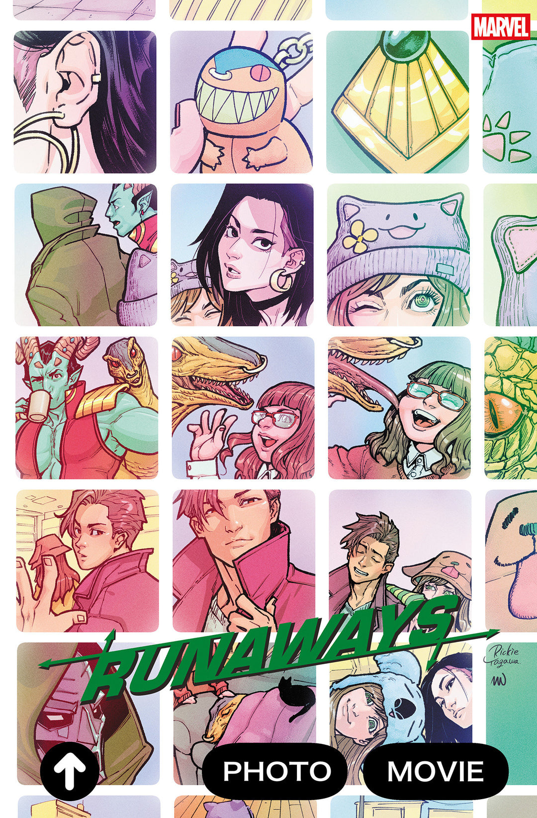 Runaways #1 25 Copy Rickie Yagawa Variant