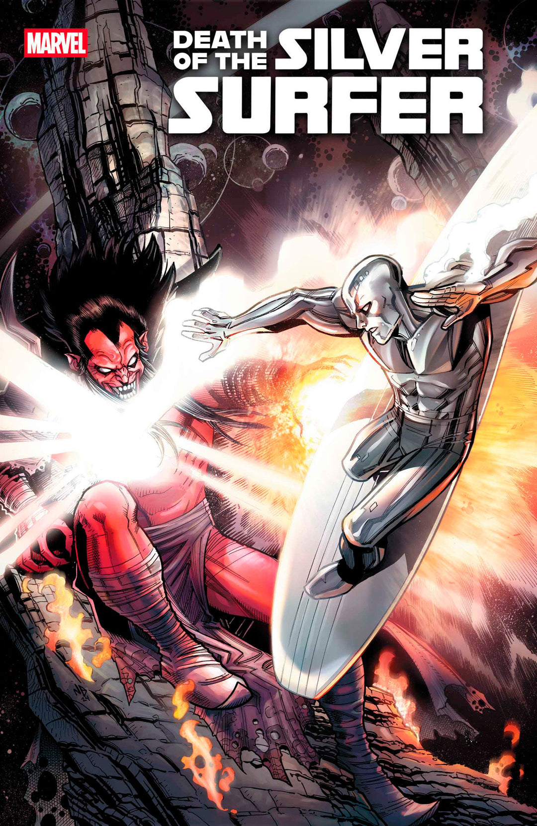 Death Of The Silver Surfer #1 25 Copy Nick Bradshaw Variant