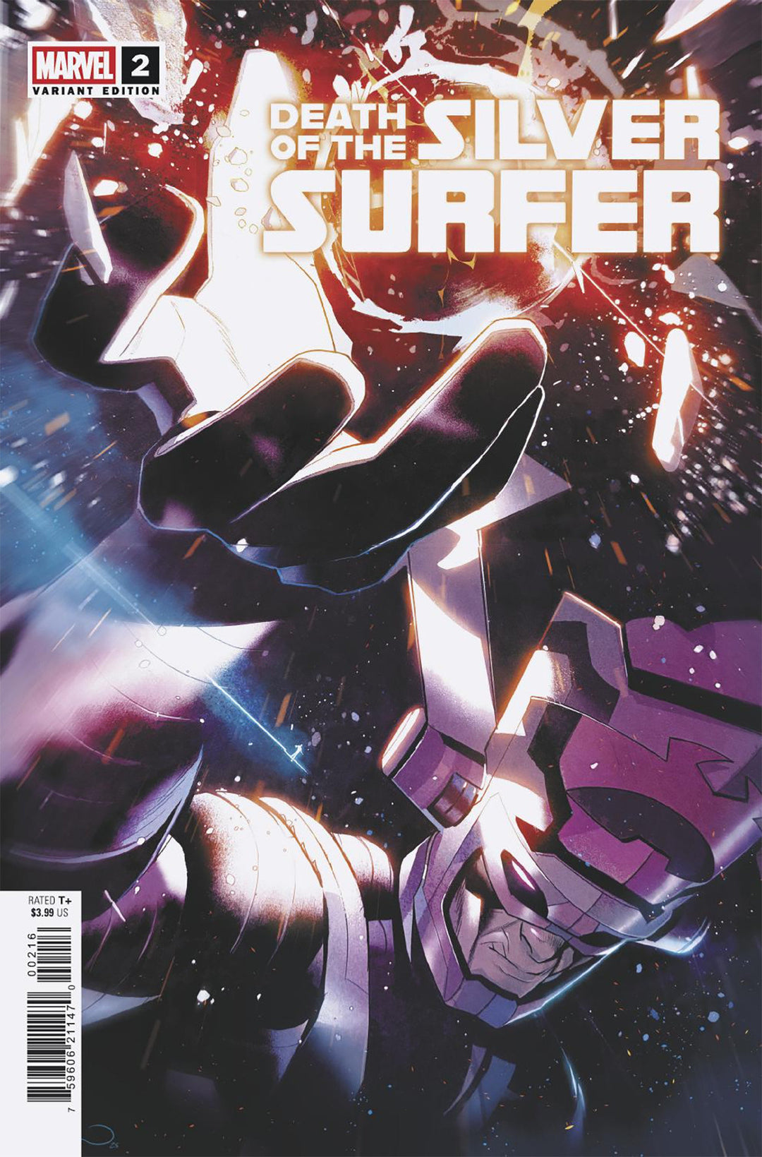 Death Of The Silver Surfer #2 25 Copy Simone Di Meo Variant