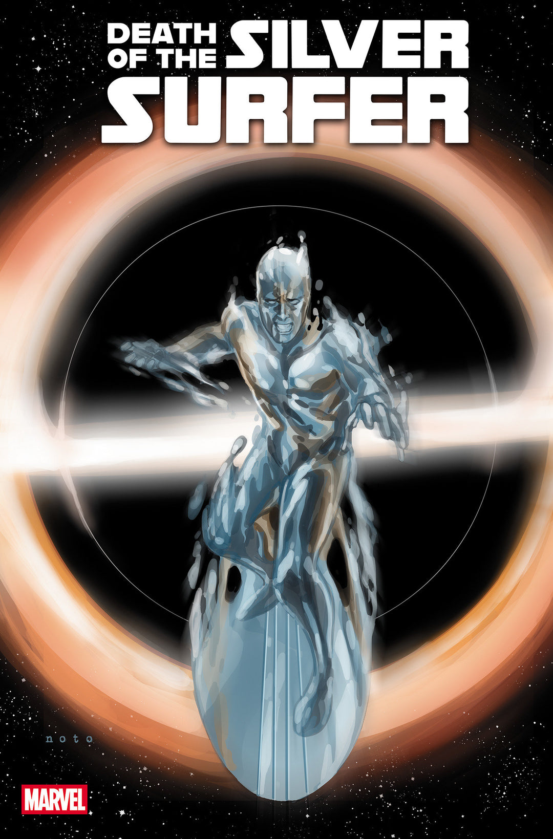Death Of The Silver Surfer #4 25 Copy Phil Noto Variant