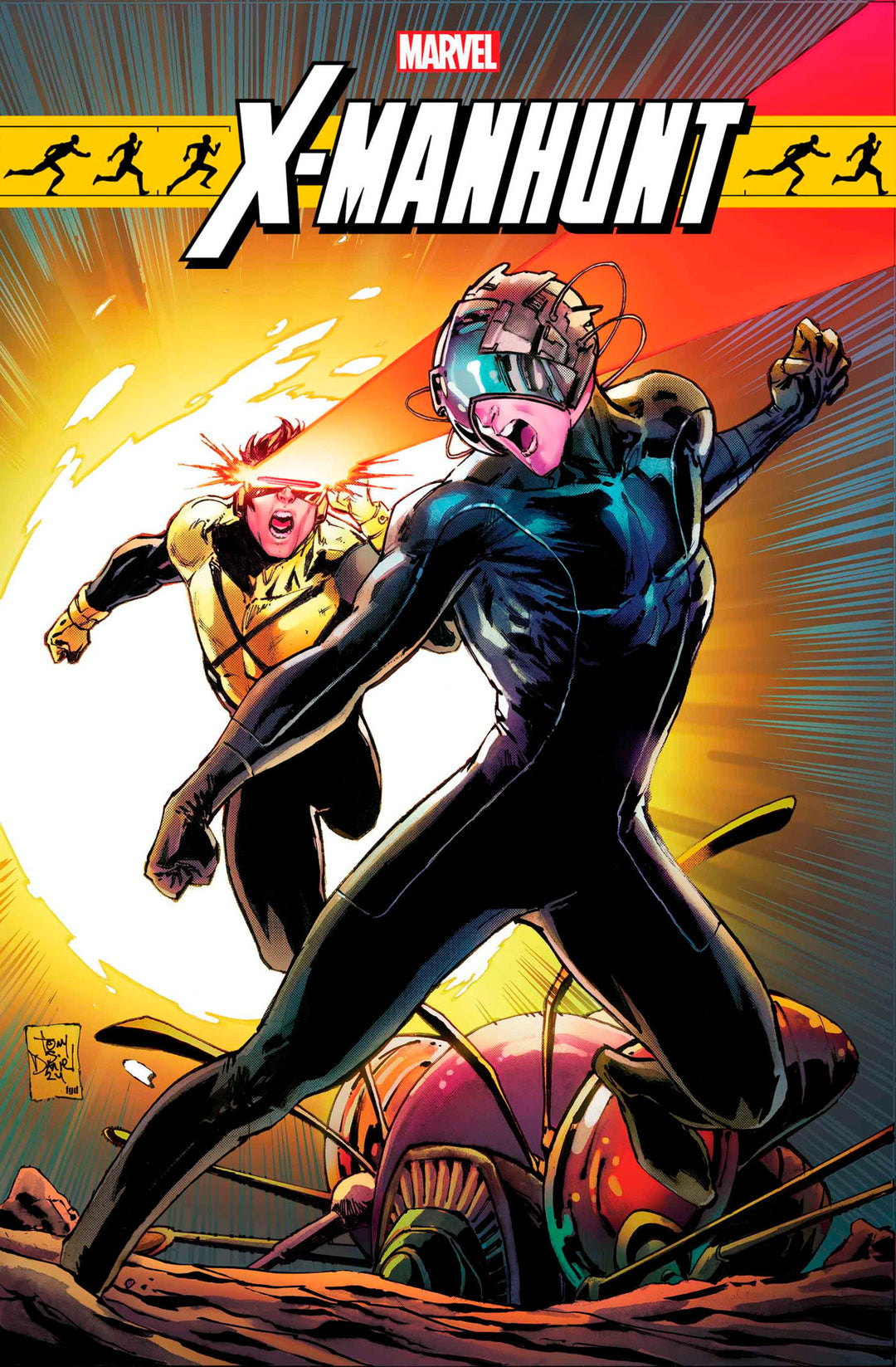 X-Manhunt Omega #1 Tony Daniel Variant