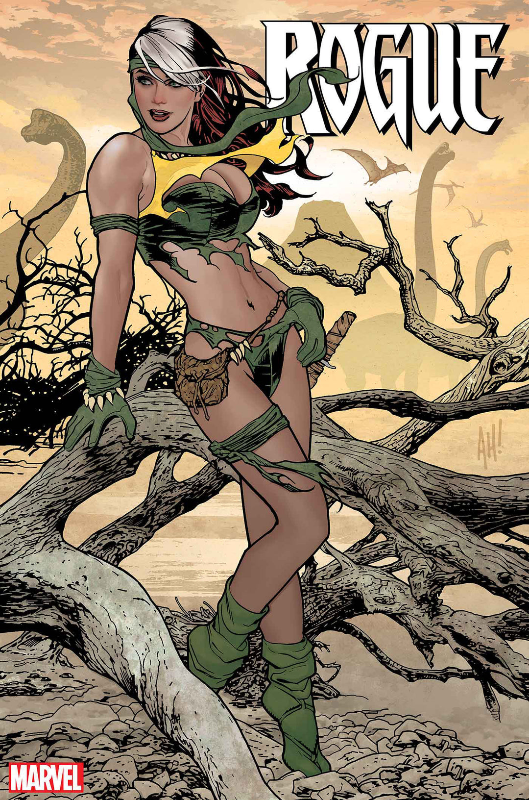 Rogue The Savage Land #1 (Of 5) 2nd Print Adam Hughes Variant