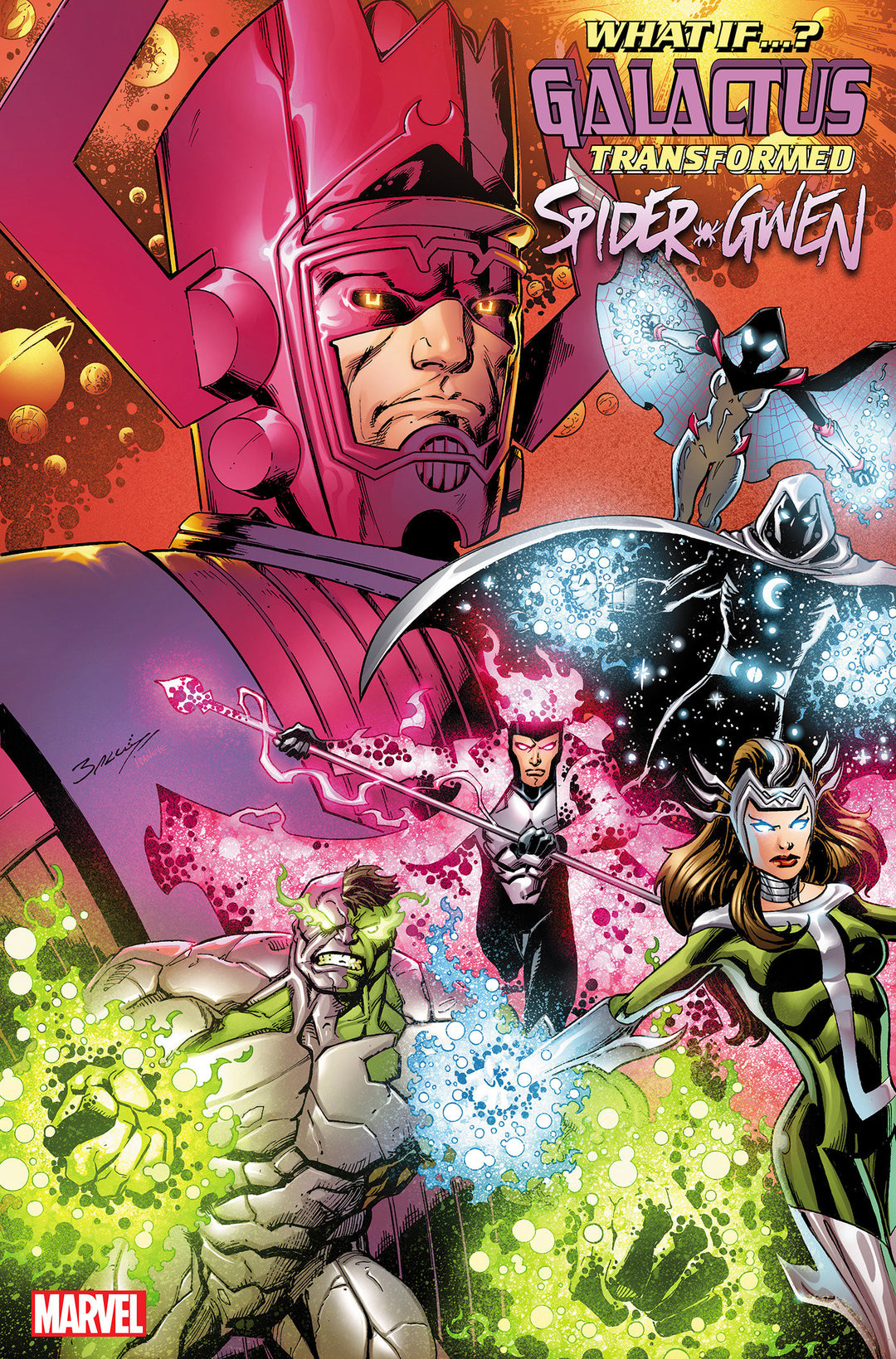 What If Galactus Transformed Spider-Gwen #1 Mark Bagley Variant