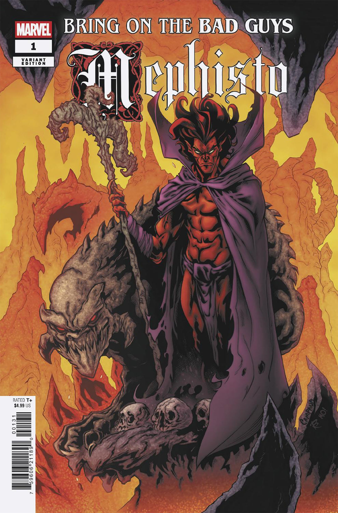 Bring On The Bad Guys Mephisto #1 Chris Campana Variant