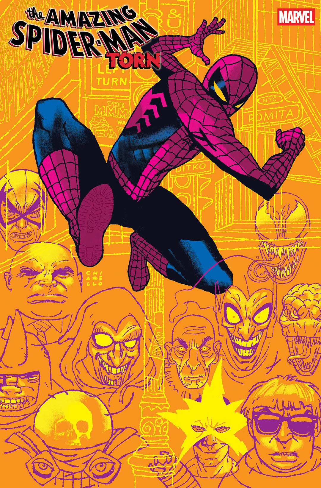 Amazing Spider-Man Torn #1 25 Copy Mark Chiarello Variant