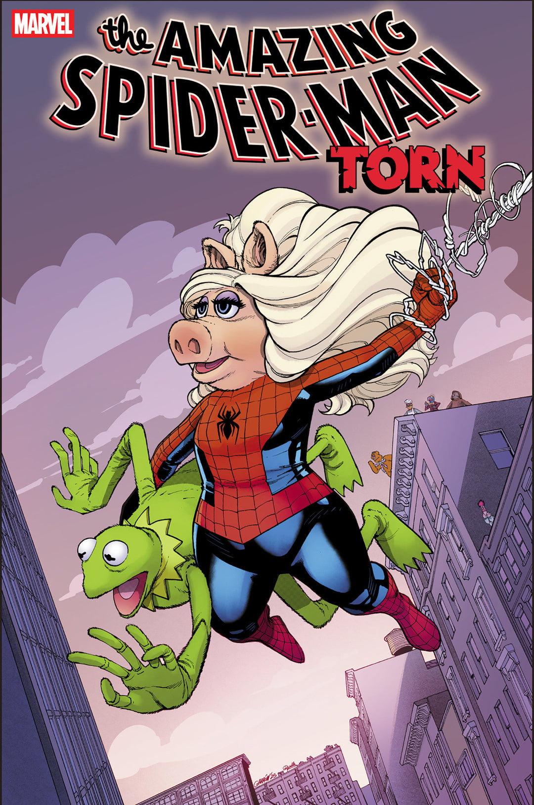 Amazing Spider-Man Torn #1 Javier Garron Muppets Variant