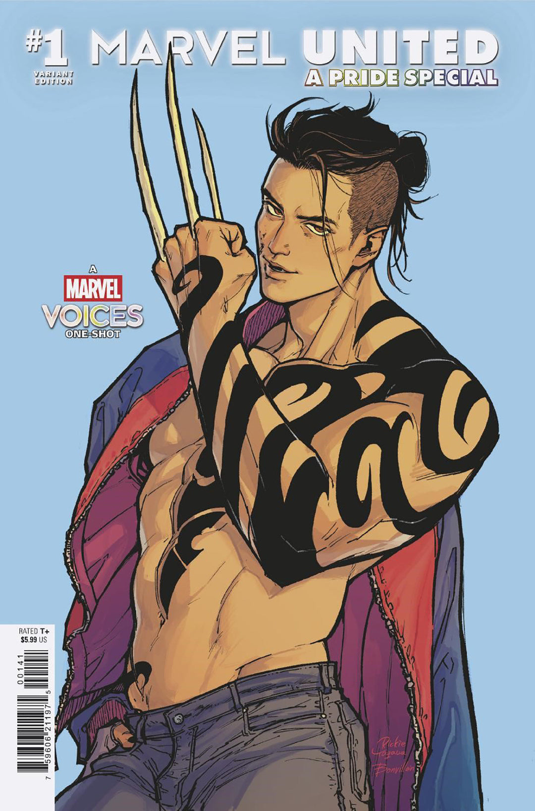Marvel United Pride Special #1 Rickie Yagawa Variant
