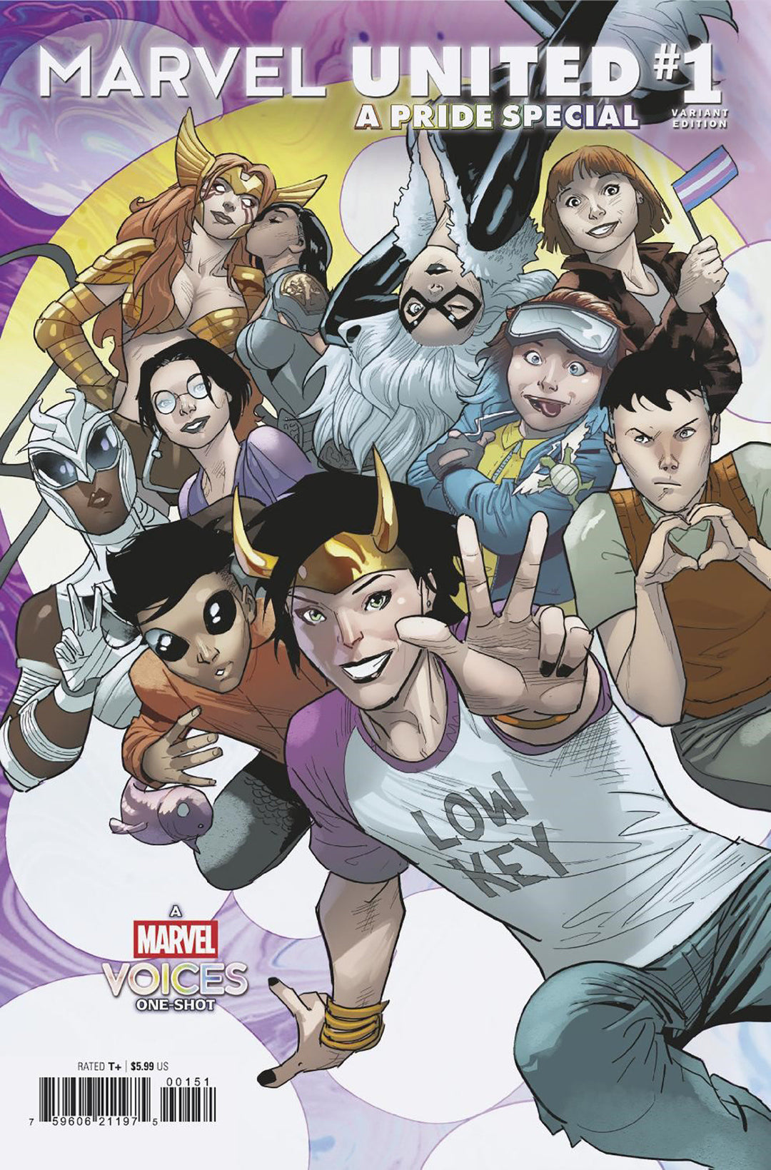 Marvel United Pride Special #1 Jan Bazaldua Variant