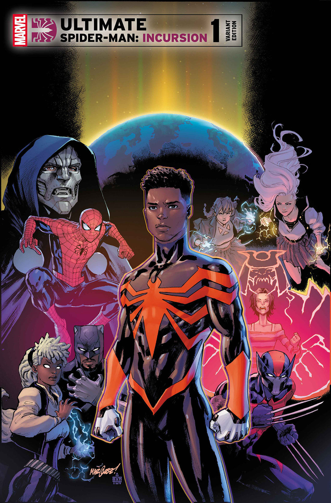 Ultimate Spider-Man Incursion #1 25 Copy Variant Edition Marquez Variant