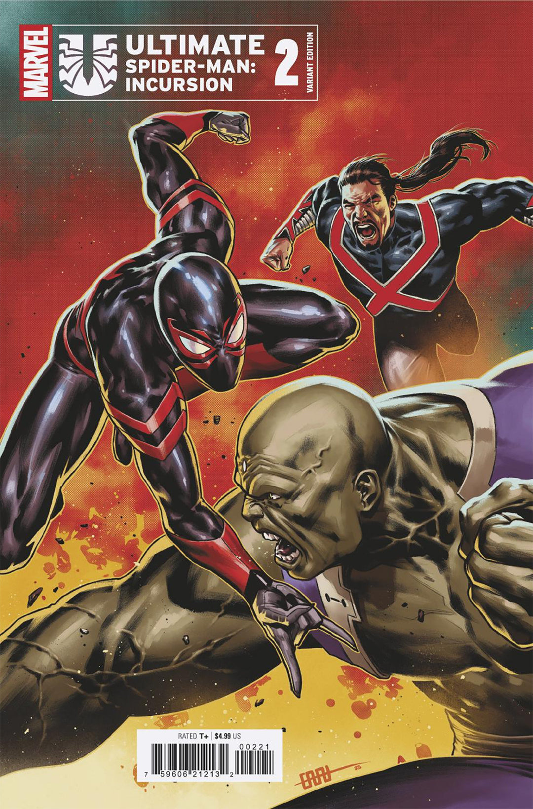 Ultimate Spider-Man Incursion #2 Cafu Variant