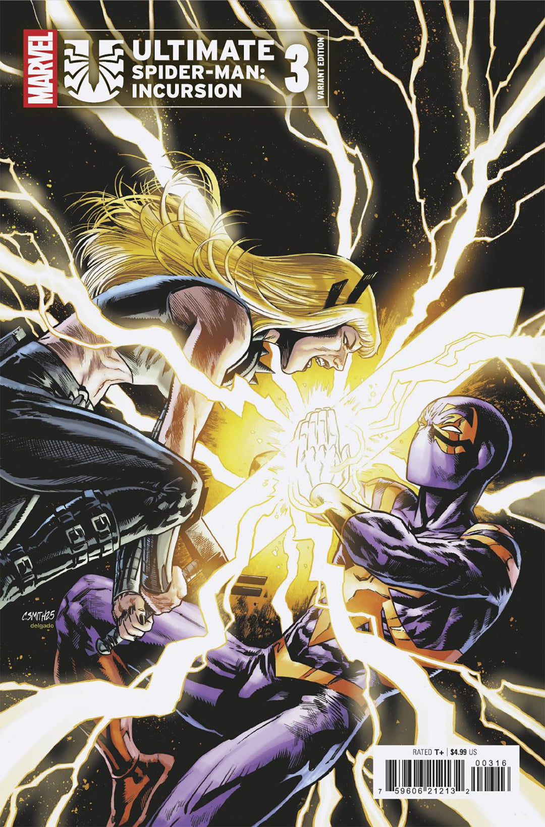 Ultimate Spider-Man Incursion #3 25 Copy Cory Smith Variant