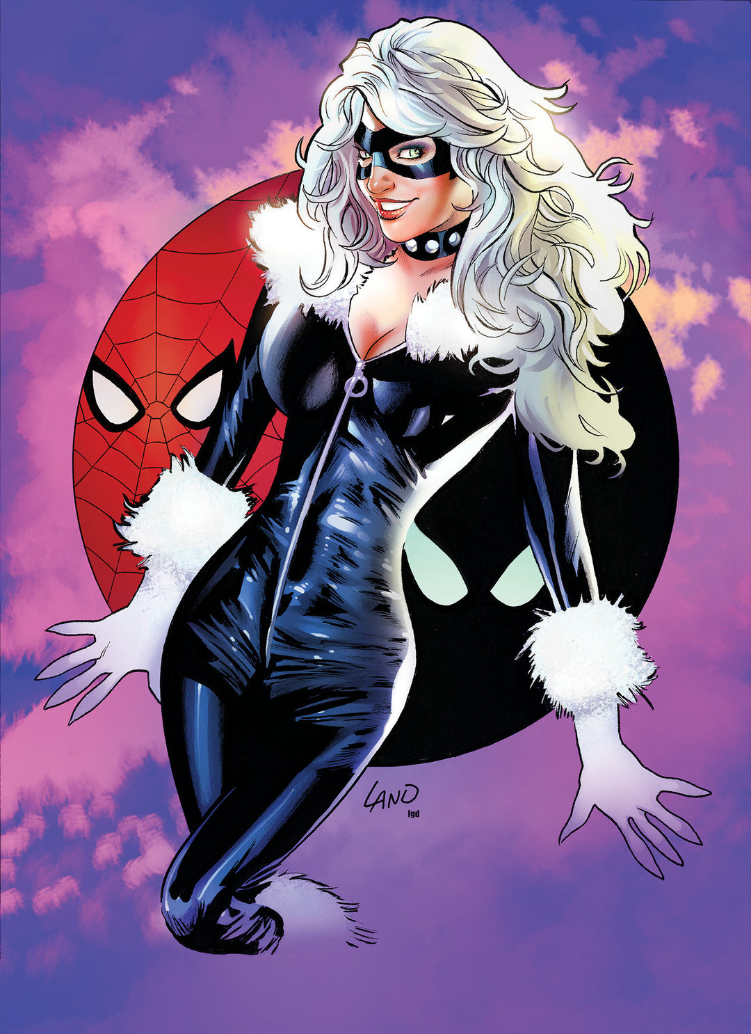 Black Cat #2 50 Copy Greg Land Black Cat Full Art Variant