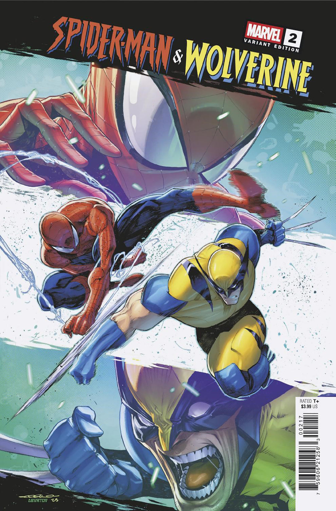 Spider-Man & Wolverine #2 25 Copy Iban Coello Variant