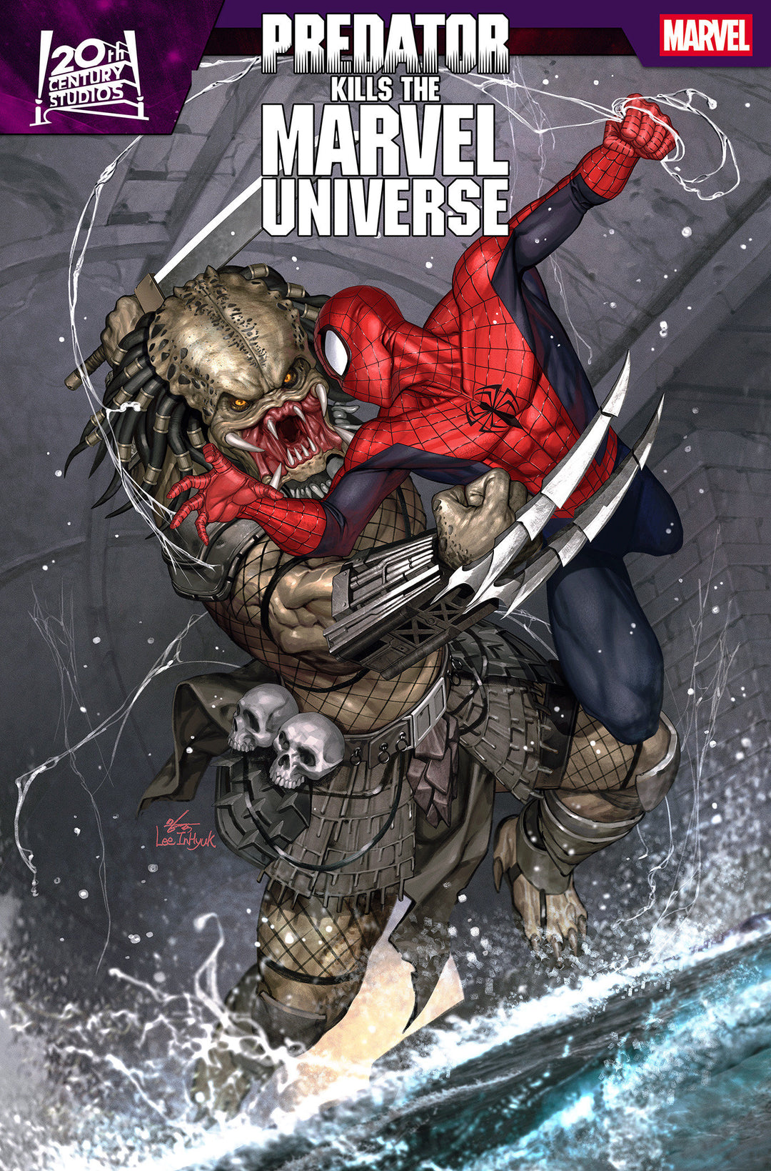Predator Kills The Marvel Universe #1 25 Copy Inhyuk Lee Variant