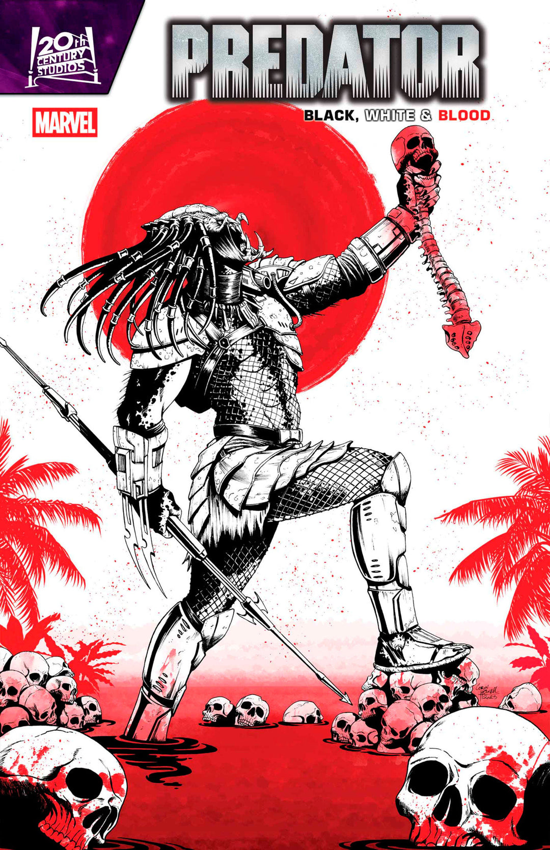 Predator Black White Blood #2