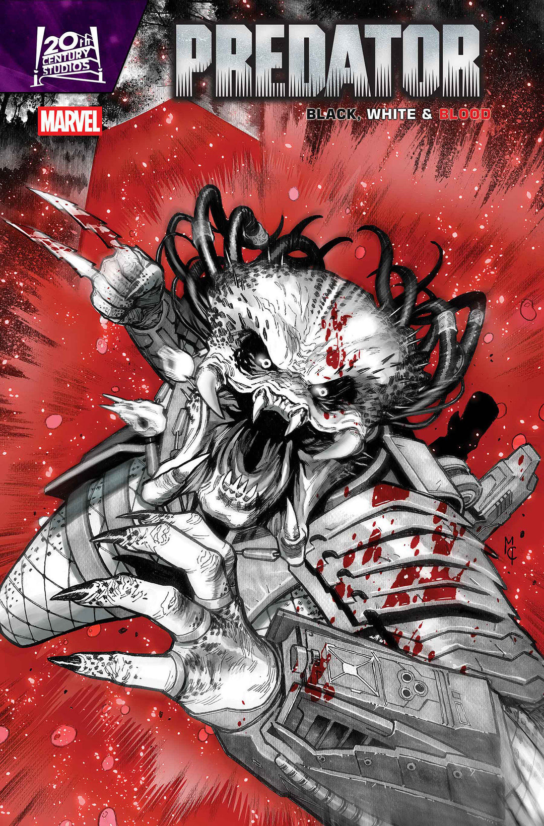 Predator Black White Blood #3