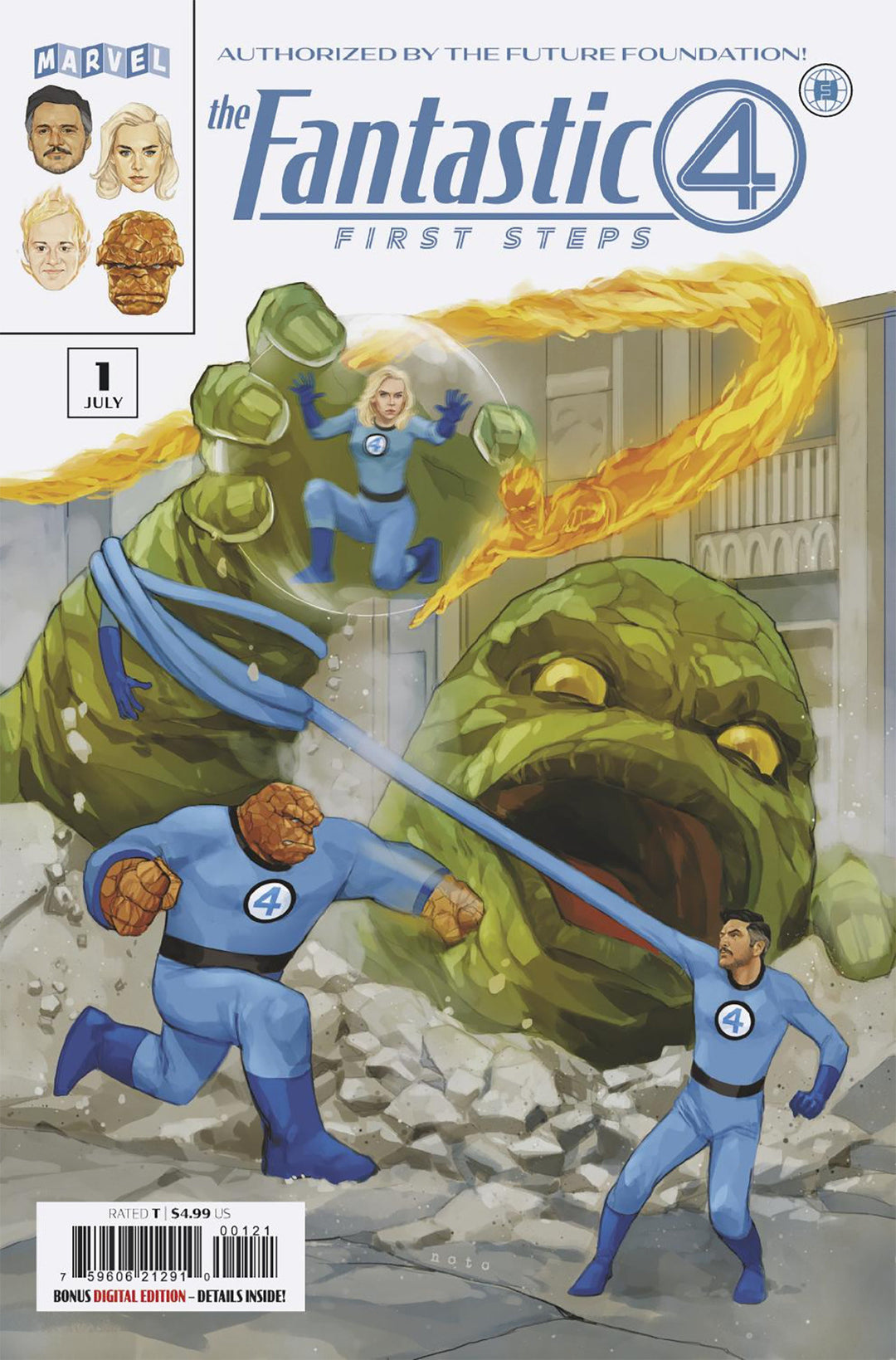 Fantastic Four First Steps #1 Phil Noto Cover B